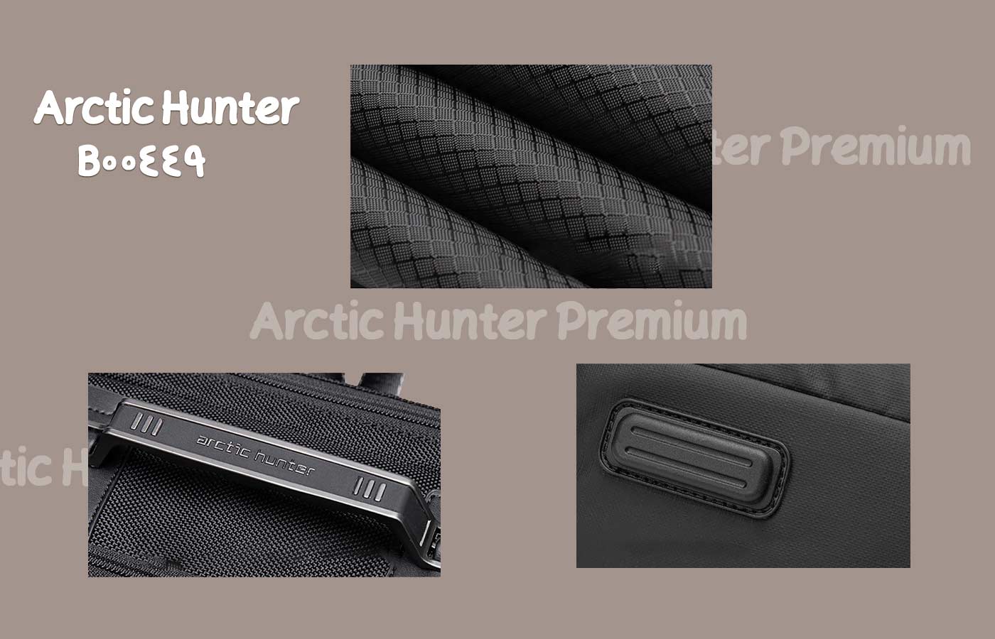 کوله پشتی آرک تیک هانتر مدل Arctic hunter B00449 مناسب لپ تاپ 15.6 اینچی